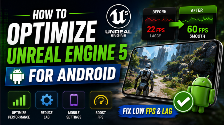 How to Optimize Unreal Engine 5 for Android (Fix Low FPS & Lag)