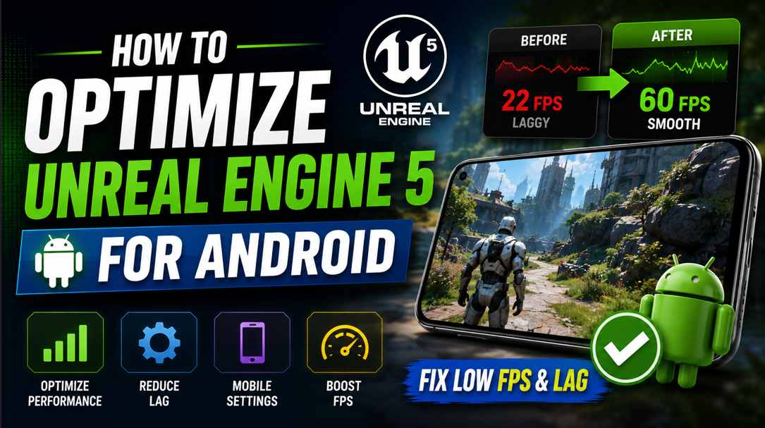 How to Optimize Unreal Engine 5 for Android (Fix Low FPS & Lag)