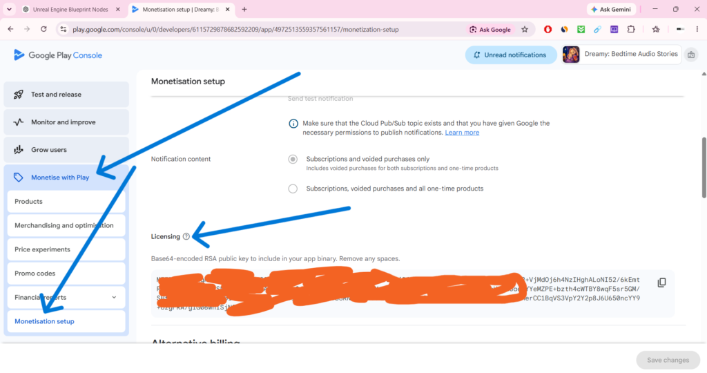 Enable the Google Play Plugin in Unreal Engine