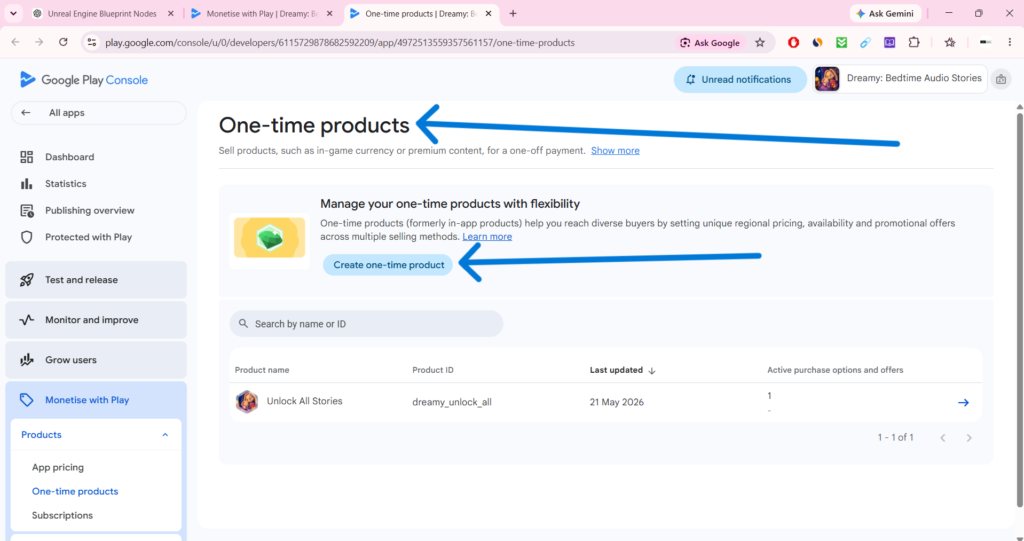 Understanding the Two Types of In-App Products