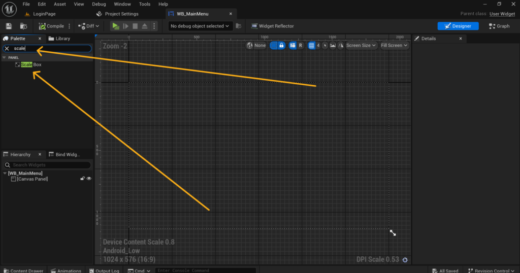 Use Scale Box and Size Box for Individual Elements