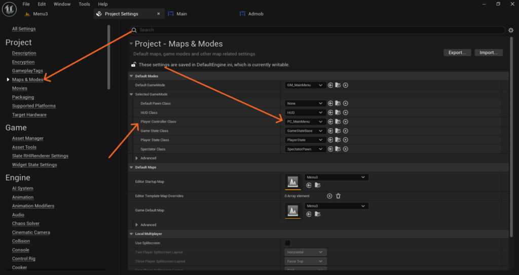 Intercept the Back Button in Your Player Controller