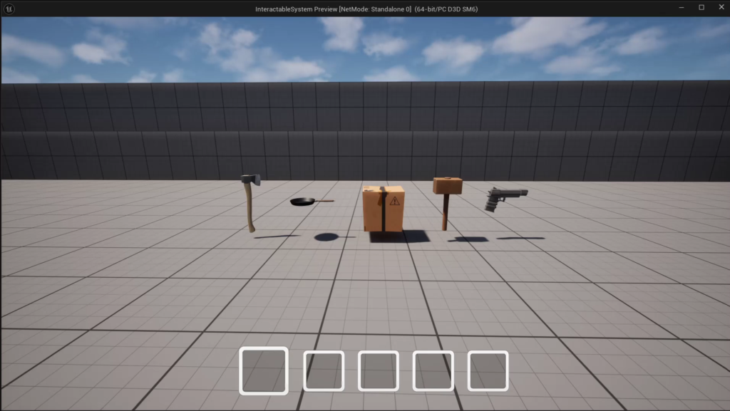 How to Create a Scrollable Mini Inventory System in UE5 with Blueprints
