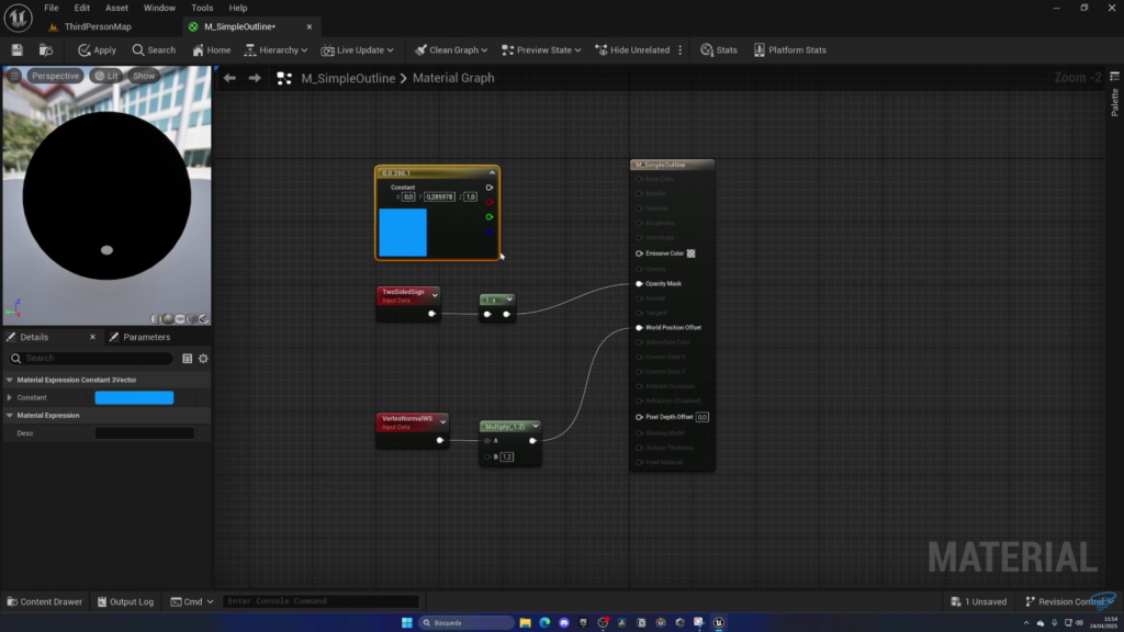 Set the Outline Color