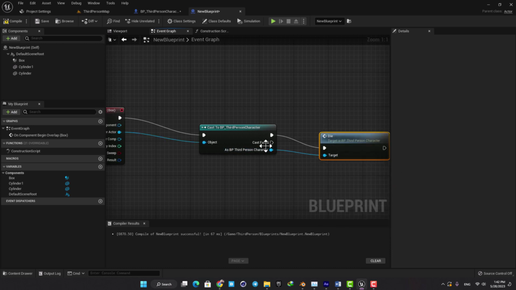 Detect the Overlap and Communicate With the Player